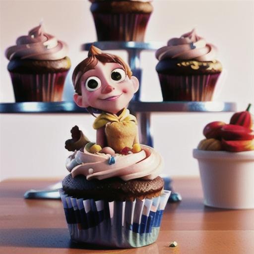 Honey and hazelnut cupcakes