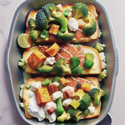 Broccoli, salmon and cottage cheese frittata recipe