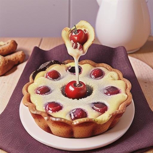 Cherry clafoutis