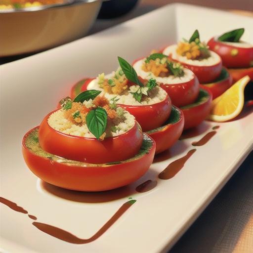 Baked Tomatoes Oregano