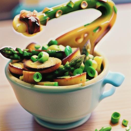 Cheesy Garlic Asparagus