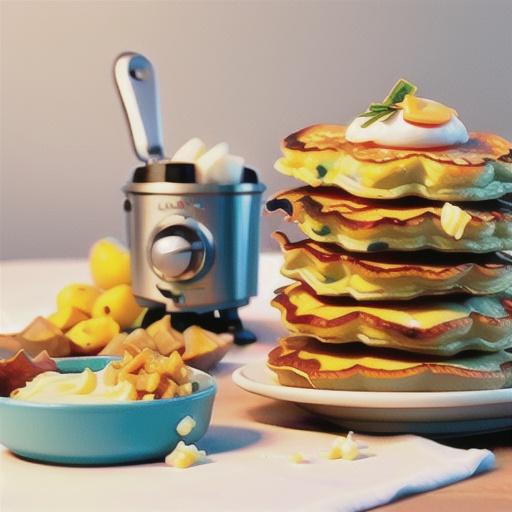 Little potato pancakes air fryer recipe