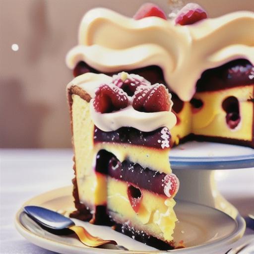 Orange Raspberry Torte