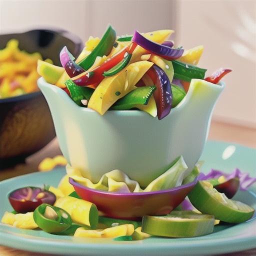 Sweet and Sour Cabbage Slaw