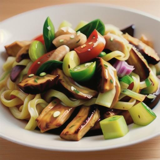 Chicken Yakisoba