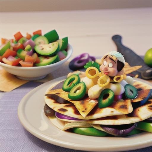 Mexican quesadilla stack