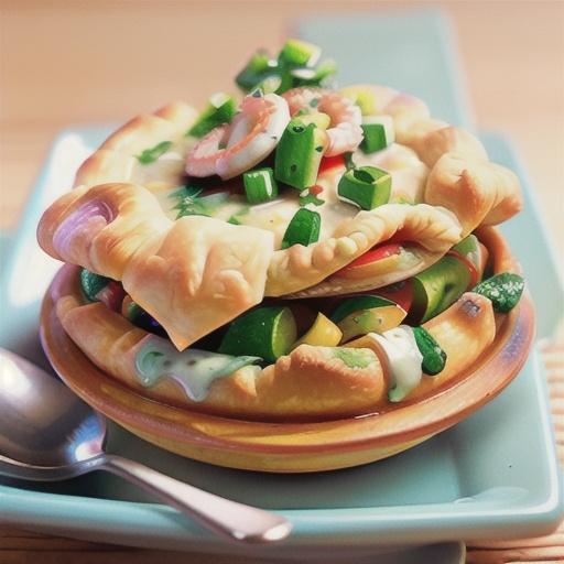 Seafood Chowder Pot Pie