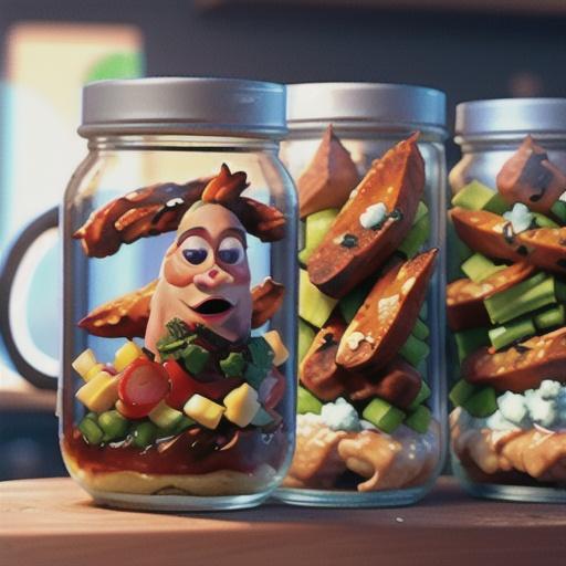 Buffalo Chicken Wings in a Jar