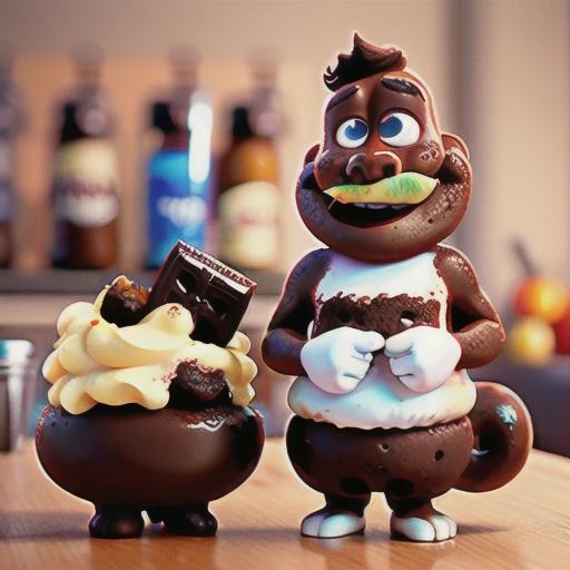 Root Beer Float Brownies