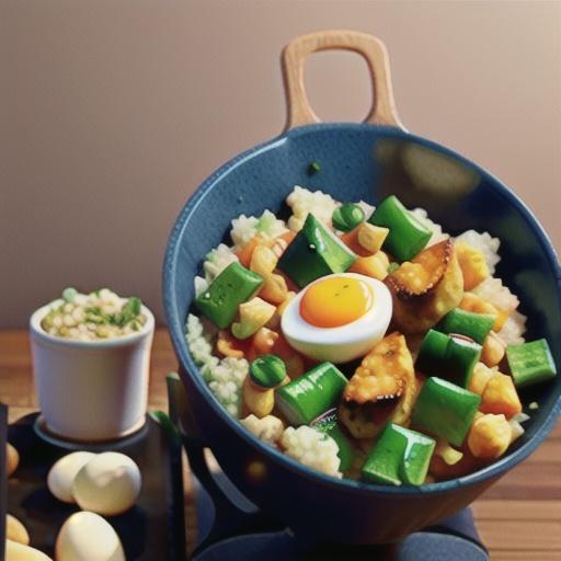 Pineapple Chicken 'Fried' Cauliflower Rice