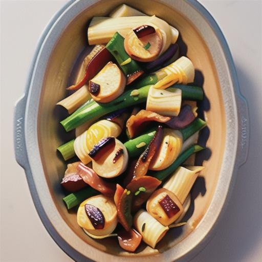 Chicken and parsnip fricassee