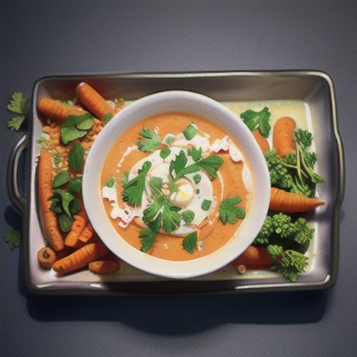 Carrot Cumin Parsley Soup