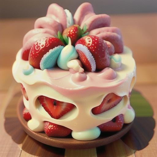 Strawberry Roll Cake