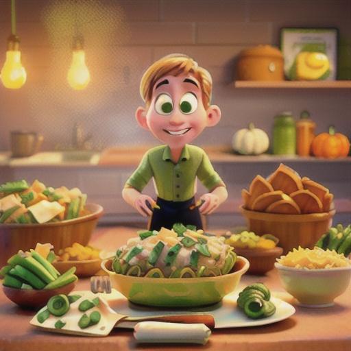 Vintage Fresh Green Bean Casserole (circa 1956)