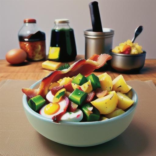 Bacon and Eggs Potato Salad