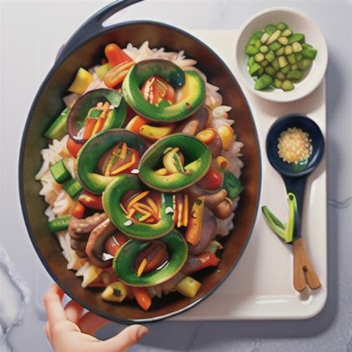 Quick chilli pork stir-fry