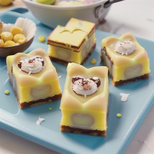Glazed Lemon-Coconut Bars (Cooking for 2)