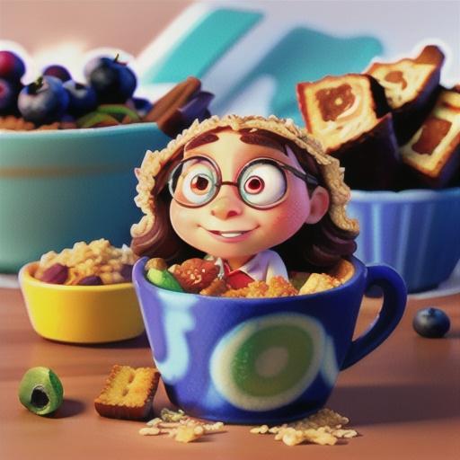 Zucchini-Blueberry Muffins with Cinnamon Toast Crunch® Streusel