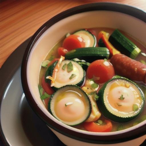 Slow Cooker Zucchini Soup