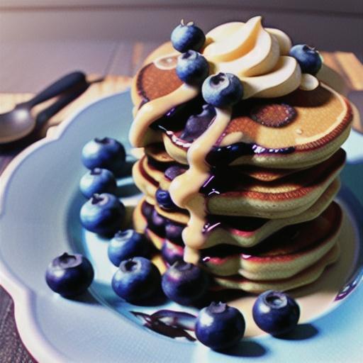 Blueberry Buttermilk Pancakes