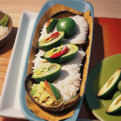 Baked coconut and coriander fish