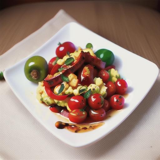 Spanish Chorizo and Tomato Scrambled Eggs