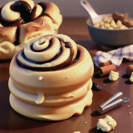 No-Knead Cinnamon Rolls