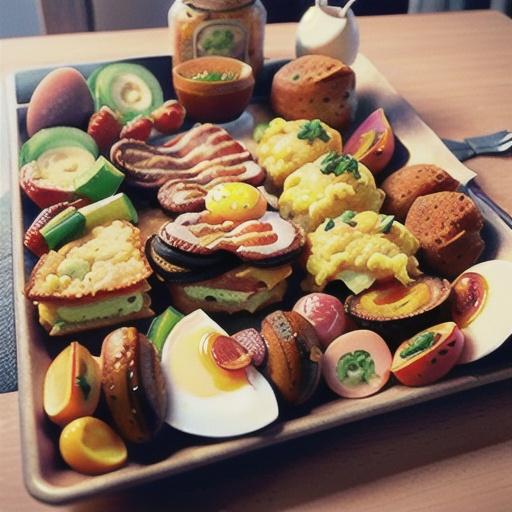 Egg and bacon hash brown tray bake