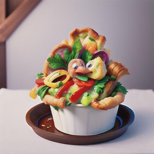 Fish pot pies