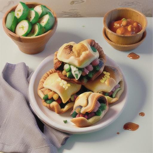 Caribbean-style beef hand pies