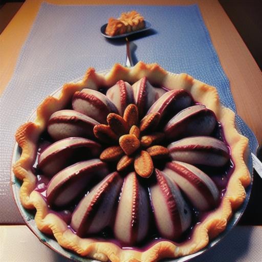 Huckleberry Cream Cheese Pie