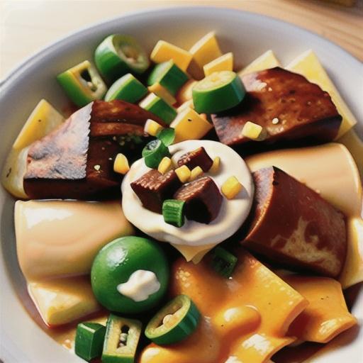 Creamy Cheddar Beef Enchiladas