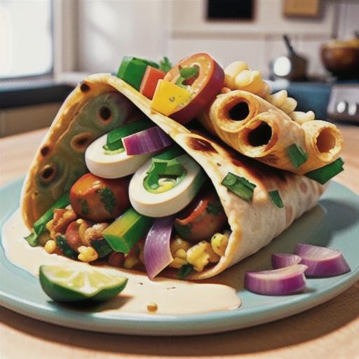 Chorizo Breakfast Burritos