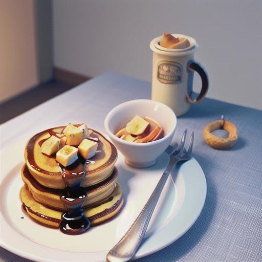 Cinnamon apple pancakes