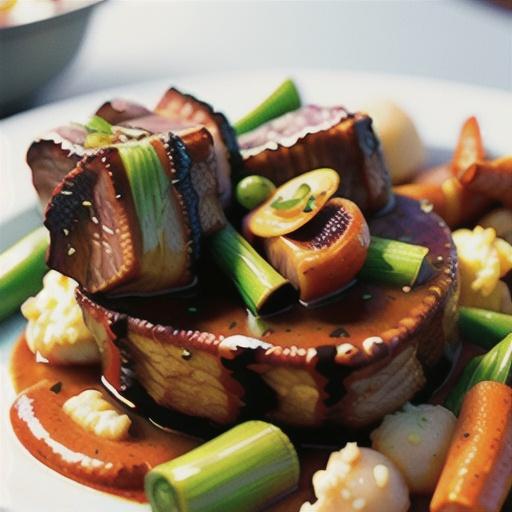 Barbeque Style Braised Short Ribs