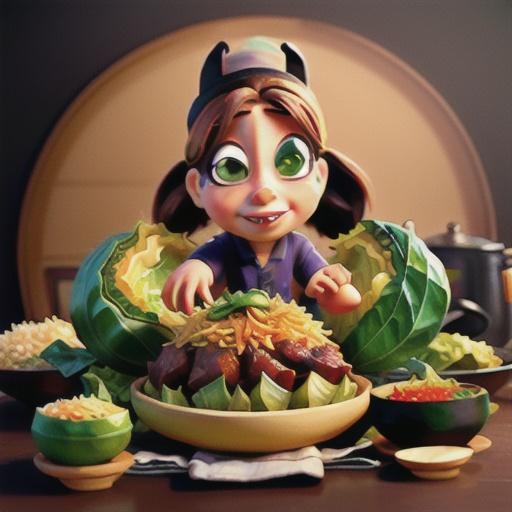 Kalam Polo (Persian Cabbage and Rice)