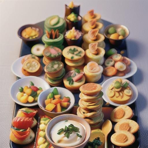 Blini brunch platter recipe