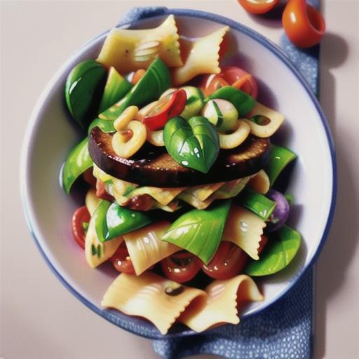 BLAT loaded pasta salad recipe
