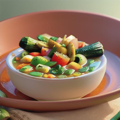 Minestrone Vegetable Soup