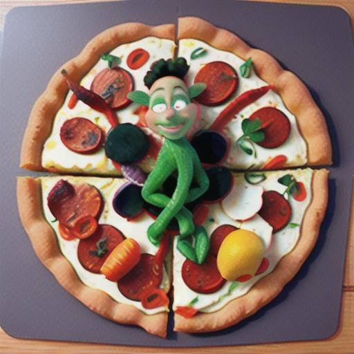 Honey-Roasted Carrot and Goat Cheese Pizza