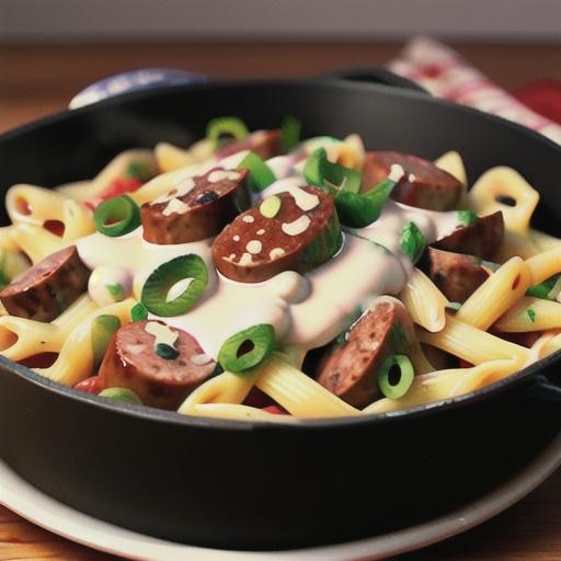 Hillshire Farm Sausage Alfredo