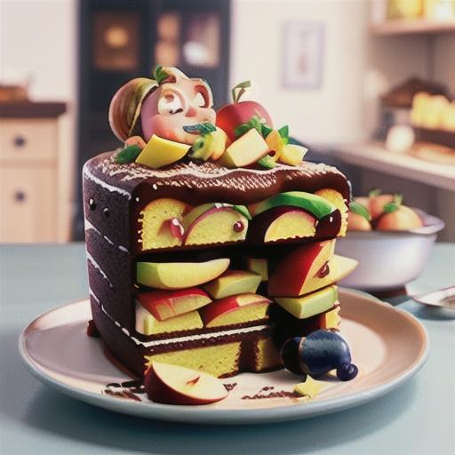 Slow-Cooker Apple Cake