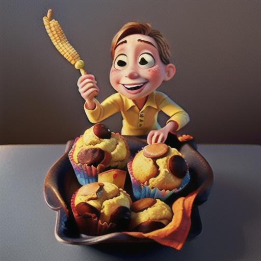 Pumpkin and corn muffins recipe