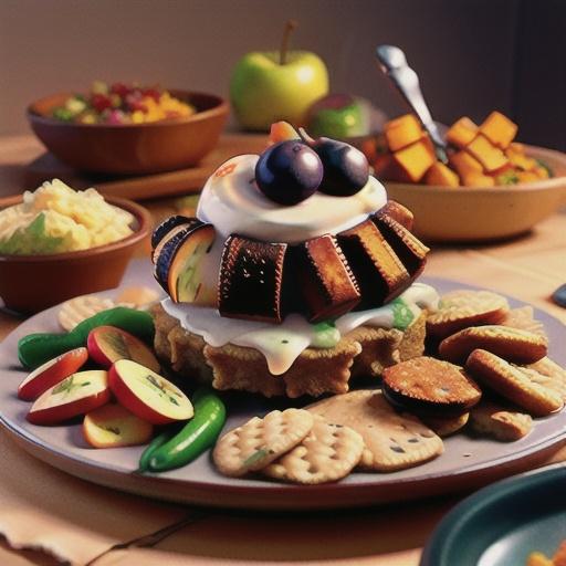 Graham Crusted Pork Chops