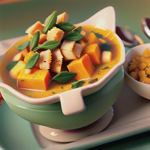 Butternut Squash and Apple Soup