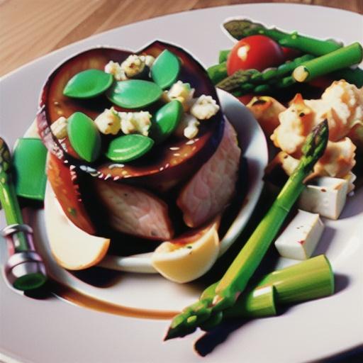 Pork Chops with Fresh Tomato, Onion, Garlic, and Feta