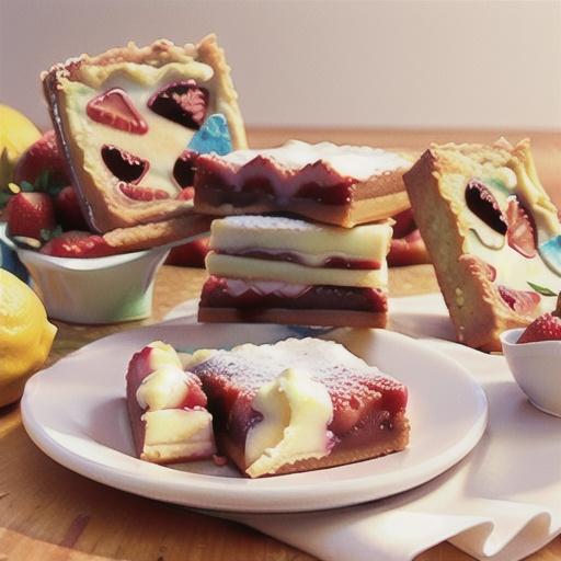 Strawberry Lemon Bars