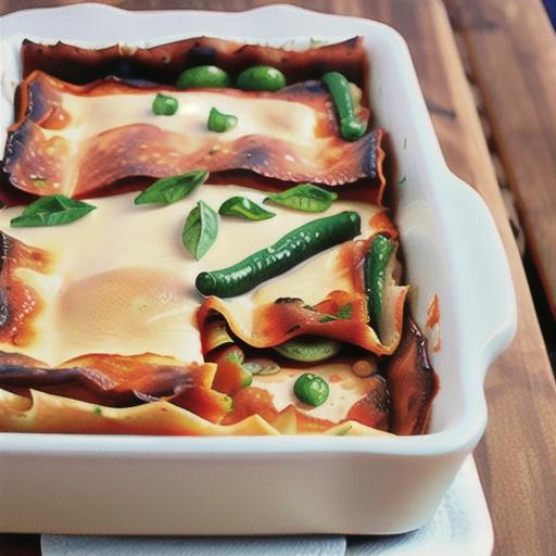 Vegetable lasagne bake