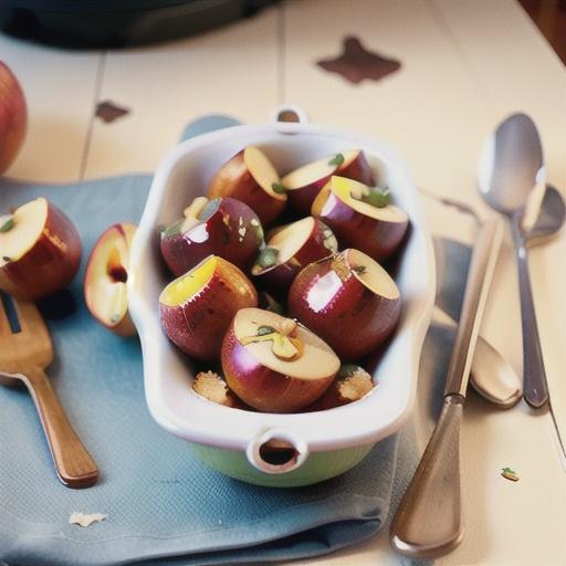 Slow Cooker Baked Apples