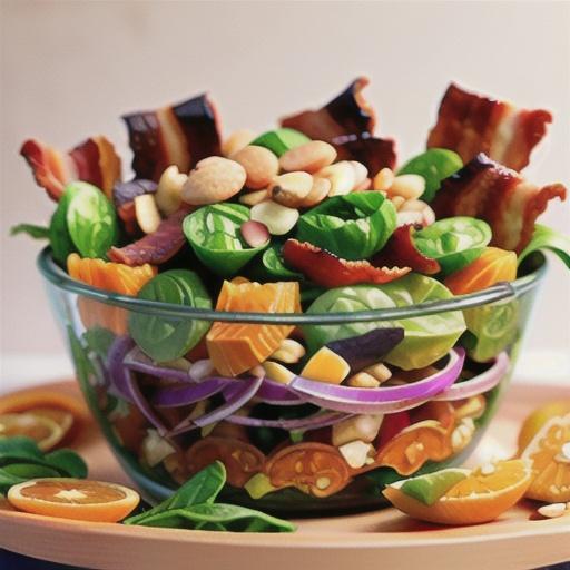 Spinach and Mandarin Orange Salad